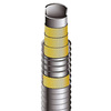 Tuyau de caoutchouc DELTA-AB 520 SB, NBR/BR/SBR noir, résistant l'abrasion tuyau d'aspiration et de refoulement 10 bar